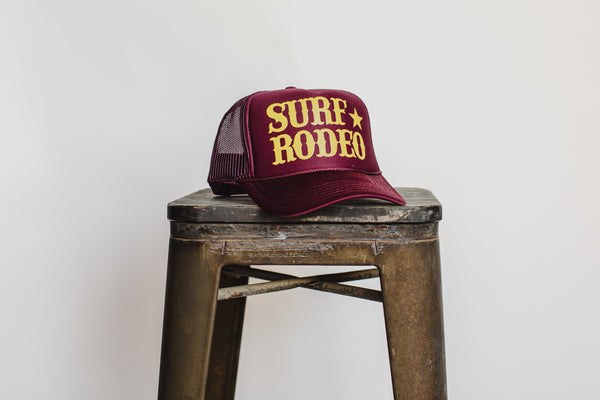 Logo Trucker Hat (Yellow Font)