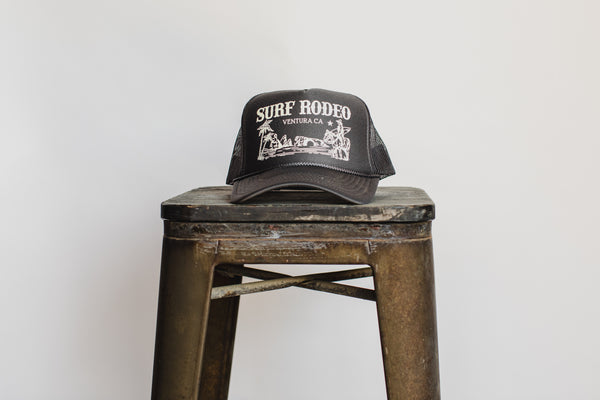 Coastal Trucker Hat (Cream Font)