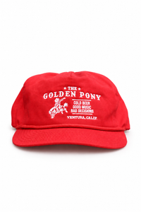 Golden Pony Hat