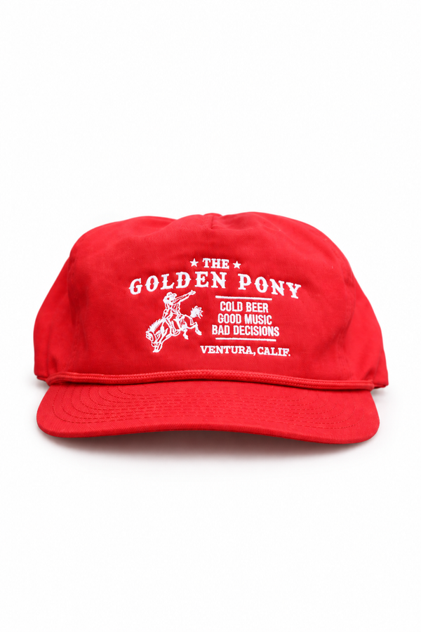 Golden Pony Hat